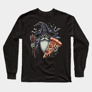 Pizza Wizard //\\// Vintage King Gizzard Long Sleeve T-Shirt